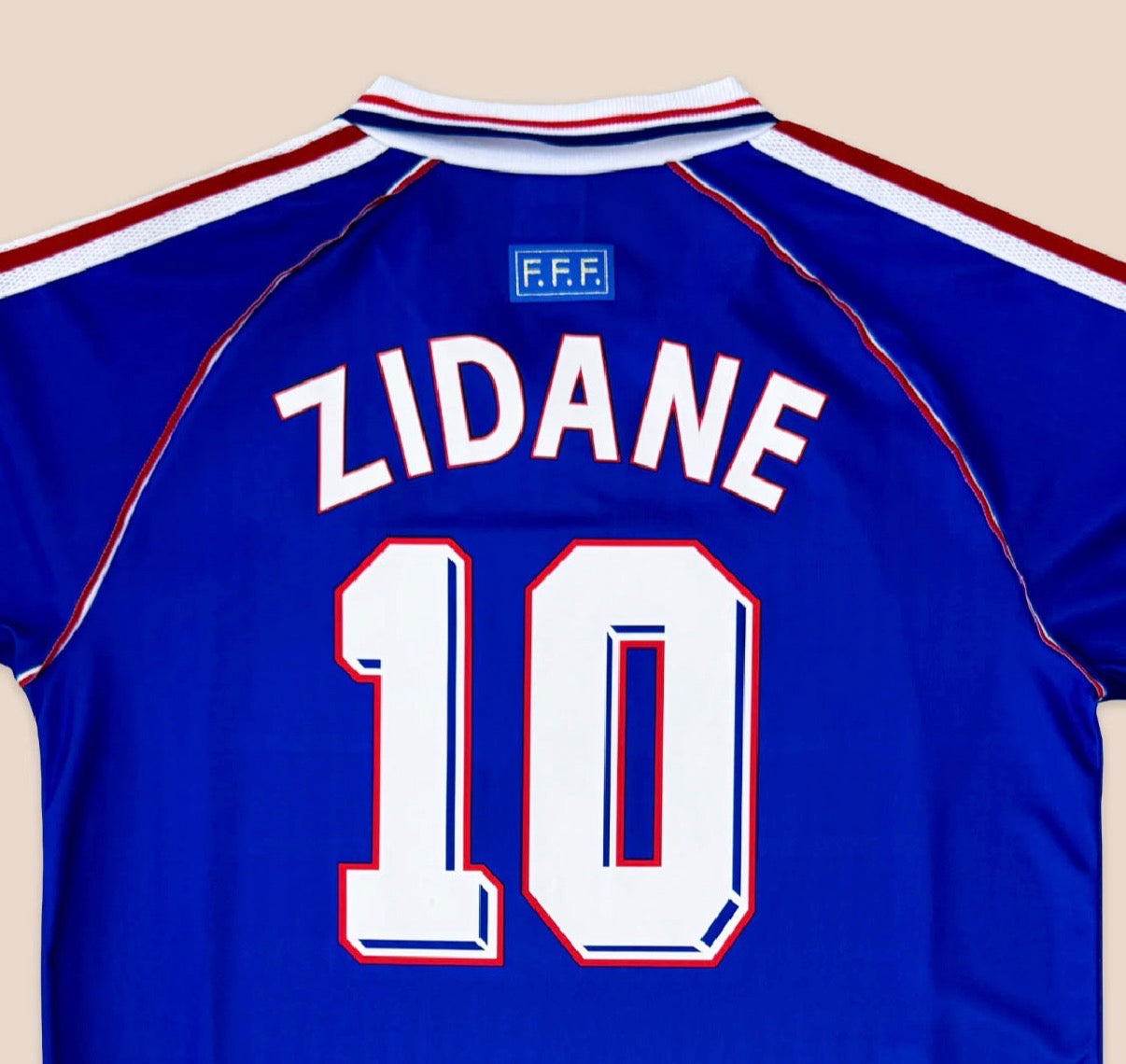 Jersey Francia 1998 mundial Zidane envío inmediato 1-3 días