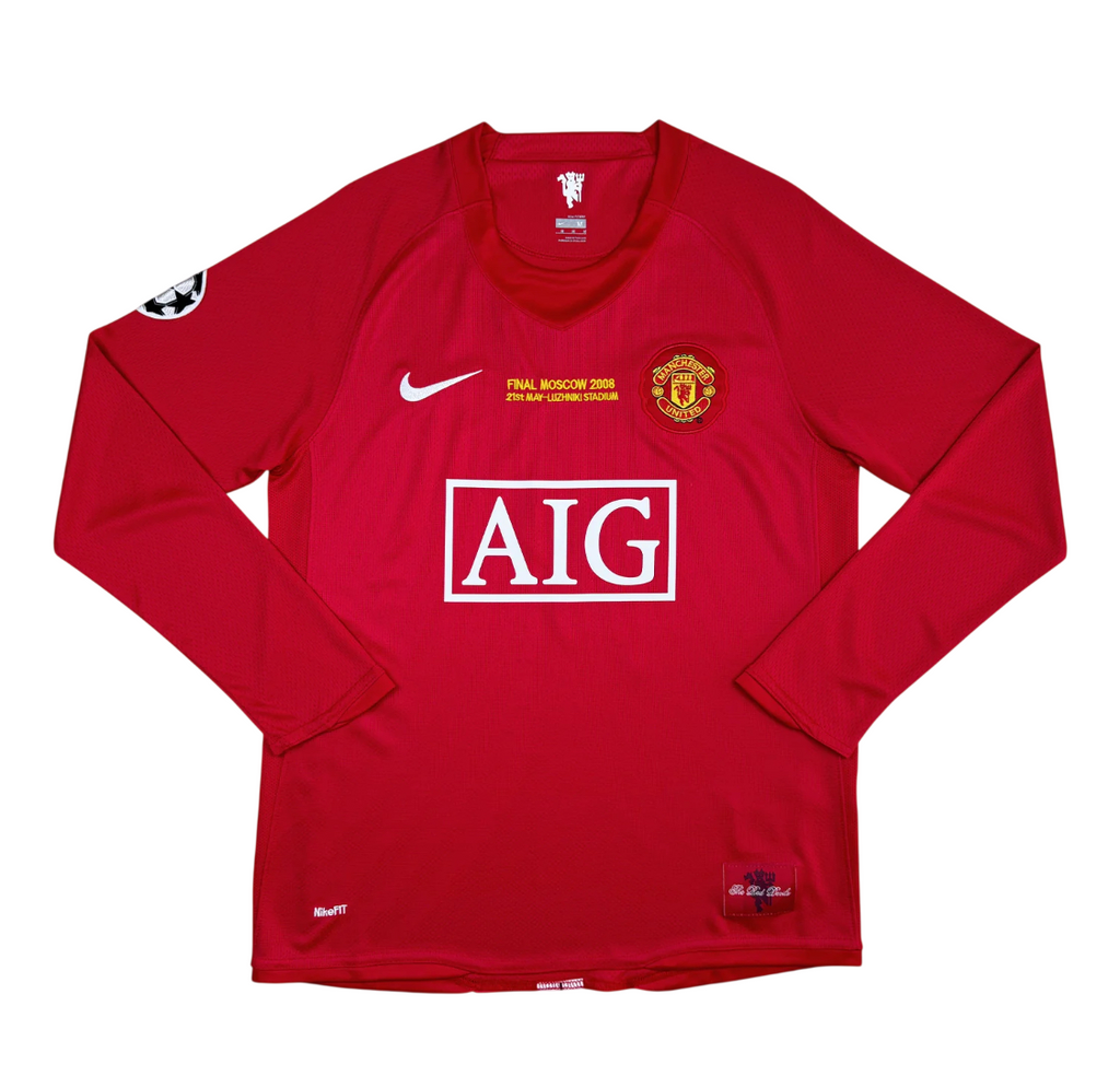 Jersey Manchester United Ronaldo 2008 edición final Champions league